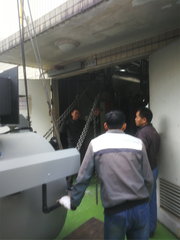 汽車配件制造商鍋爐搬遷施工