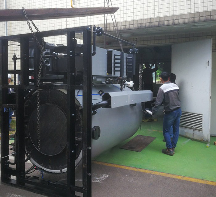 汽車(chē)配件制造商鍋爐搬遷施工